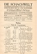 DIE SCHACHWELT / 1911 vol 1, no 9